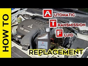 Mitsubishi Outlander V6 2007 Automatic Transmission Fluid Change, Drain and Fill