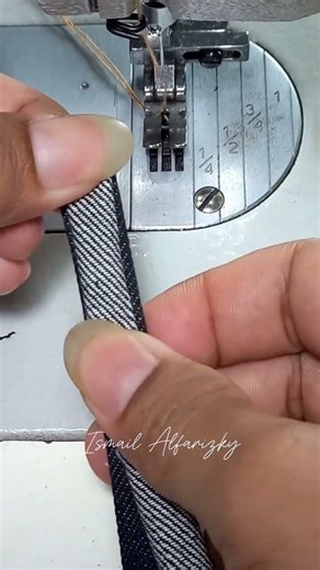 an easy way to create belt variations with a neat finish #sewing #tips