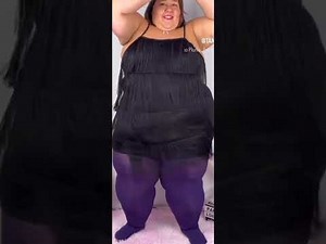 Bbw ssbbw Mexican milf in pantyhose stockings dancing in short skirt thick Mexican nylon gigantis