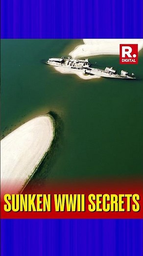 Drought Uncovers World War II Nazi Warships Hidden Within River Danube For 80 Years | WATCH