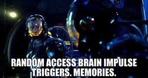 Random Access Brain Impulse Triggers. Memories.