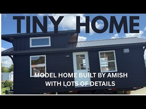 Model Tiny Home for sale with open floor plan