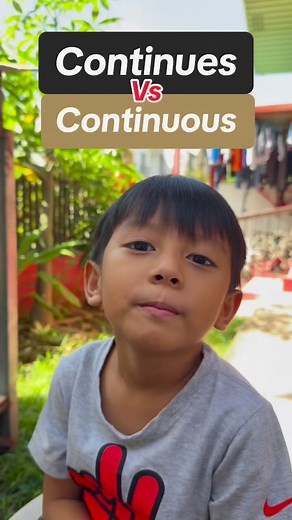 10K reactions · 3.5K shares | Continues Vs. Continuous, Confusing words. English lesson! #English #trendingreels #learning | Angelo Olimberio | Facebook