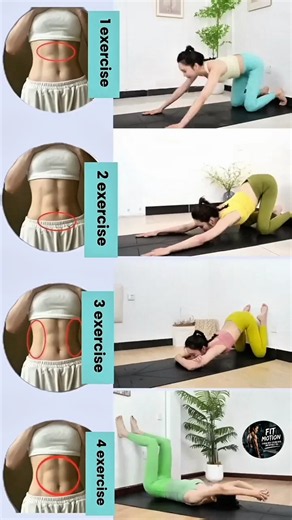 4 Best Lower Belly Fat Exercises at Home | Flat Tummy & Slim Waist Workout