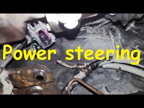 Opel Zafira B power steering /Electric Power steering pump location