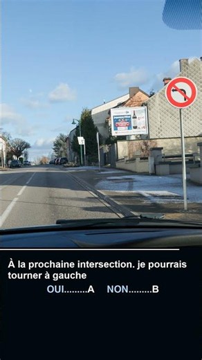 Question d'entraînement #043 - Signalisation