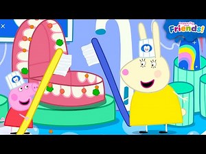 Peppa Pig & Friends Visit the Toothpaste Factory! 🪥 | Learning to Brush Teeth | Tales Full Episodes