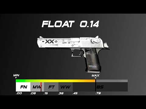 CSGO Desert Eagle | Printstream - Skin wear/float