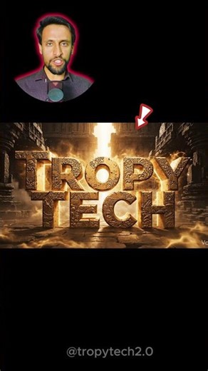 How to Create Intro Video Using AI 🤯 | No Editing Skills Needed #tropytech #veo3 #intro