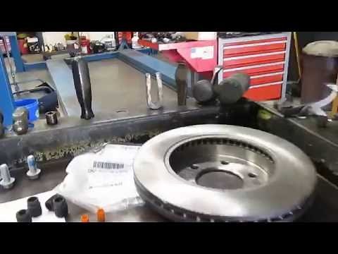 Replacing Front Brake Rotors and Pads on a 2006 Ford F150