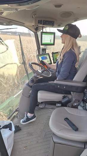 5.3M views · 107K reactions | She catches on too quick! Angelica Larsson is going to put me out of work!  | The Farmer's Life | Facebook