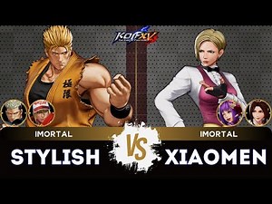 KOF XV ▰ STYLISH (Ryo/Terry/Goenitz) 🆚 XIAOMEN (King/Athena/Mai) 🎞️Replay Match - 11/25