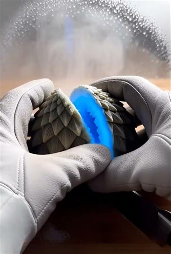 PERFECT CUT on a GIANT SAPPHIRE GEODE! 💜