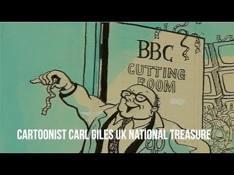 'Giles' The famous British Cartoonist