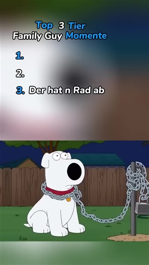 Top 3 Tier Moments in Family Guy