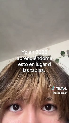 Tabla de multiplicar versión 2023