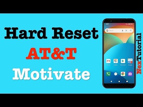How to Factory Reset AT&T Motivate V341U | Hard Reset AT&T Motivate | NexTutorial