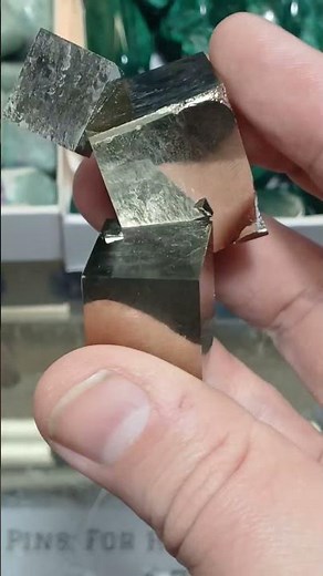 Why, Yes, They Are Real! Just Real Pyrite Cubes! #minerals #nature #cube #coolrocks