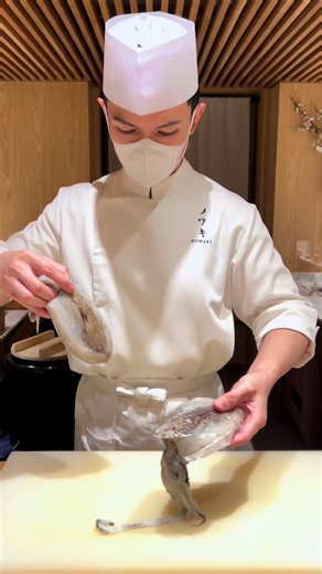 How to Fillet and Clean Sumi Ika for Sushi