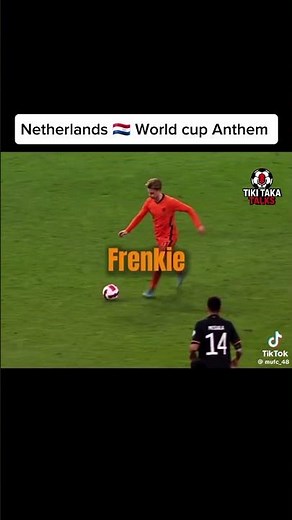 Official Netherlands 🇳🇱 World Cup 2026 Anthem #fifaworldcup #worldcup2026 #tikitakatalks #netherland