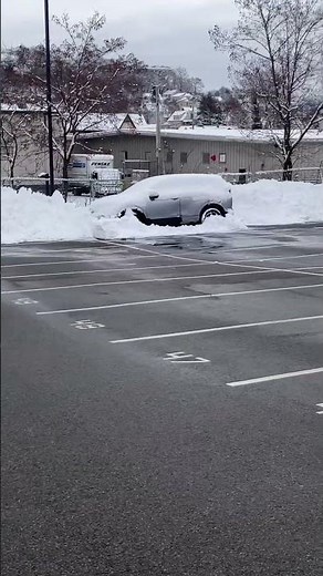 Boss HTX plow on 2.7l Tacoma, over 8 inches of snow