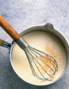 Béchamel express sans beurre - Recettes - Elle à Table