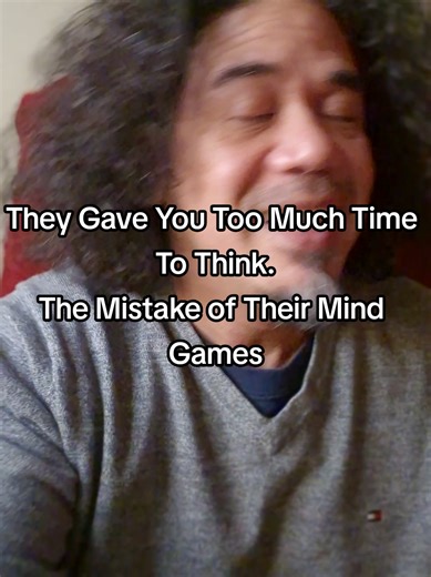 The Mistake of Their Mind Games They Gave You Too Much Time To Think. When you prioritize your internal focus, the external world reacts with resistance. Their