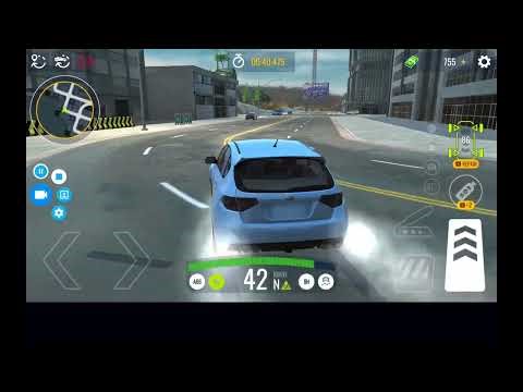 real car racing gameplay on a tablet