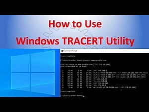 Windows Tracert Command