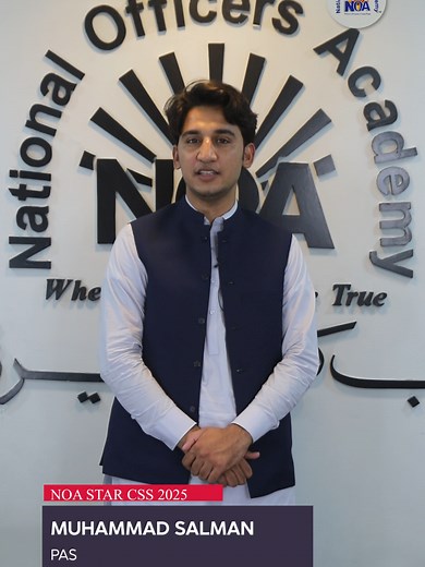 Muhammad Salman on PAS CSS 2025 Prep at NOA
