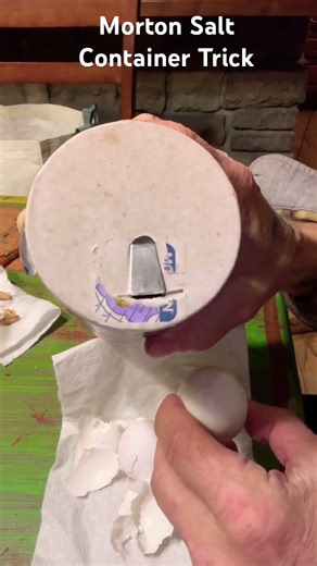 Morton Salt Container Trick