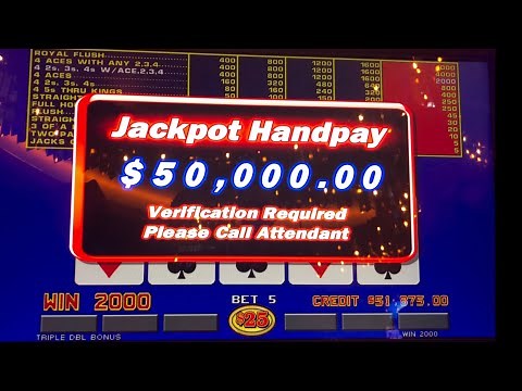 Wait for it….!! $50k part 3. High Limit Video Poker VLOG 81