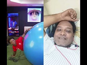 Human Balloon Challenge 🏈 | Hilarious Balloon Pop Prank! #Shorts