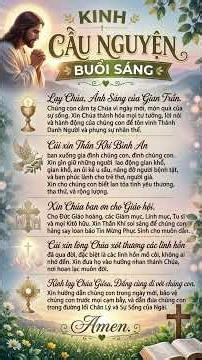 KINH CẦU NGUYỆN BUỔI SÁNG # #dailyprayerwithmagiatri #kinhcaunguyenbuoisang # #viral