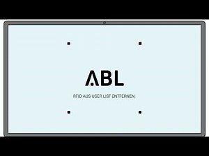 RFID aus User List entfernen | Connectivity & eMobility by ABL