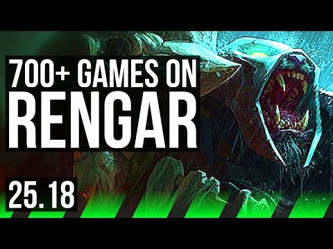 RENGAR vs EVELYNN (JGL) | 700+ games | KR Challenger | 25.18