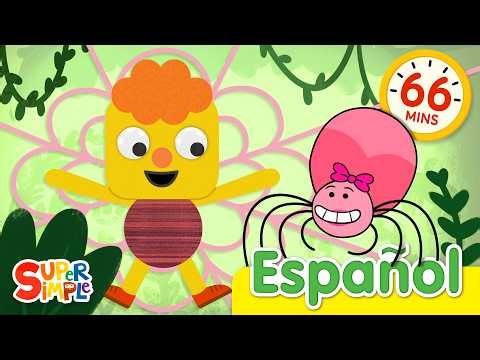 Soy Una Araña Grande Y Más | Canciones Para Aprender en Preescolar | Super Simple Español