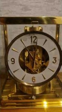 Jaeger LeCoultre Atmos clock, 528-8 model