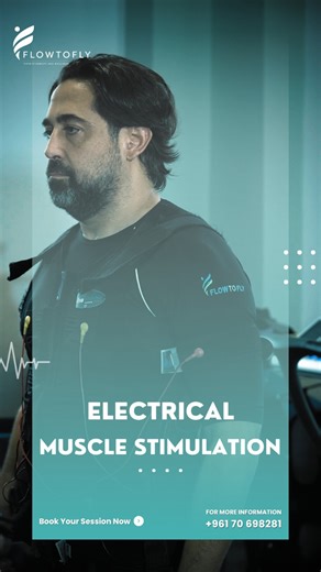 Flow To Fly by Dr. Nadine Ghandour on Instagram: "Power your workout with Electrical Muscle Stimulation (EMS) ⚡ Train smarter, activate deeper muscles, and see results faster — all in one session. #EMS #ElectricalMuscleStimulation #SmartTraining #MuscleActivation #StrengthTraining FitnessGoals BodyTransformation FlowToFly Physiotherapy Wellness TrainSmarter FitnessJourney"