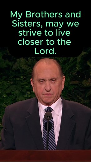 Until We Meet Again April 2009 By President Thomas S. Monson President of the Church #ThinkCelestial #thechurchofjesuschristoflatterdaysaints #lds #followers #everyone #foryou #softmusic | Allan Remion Valles