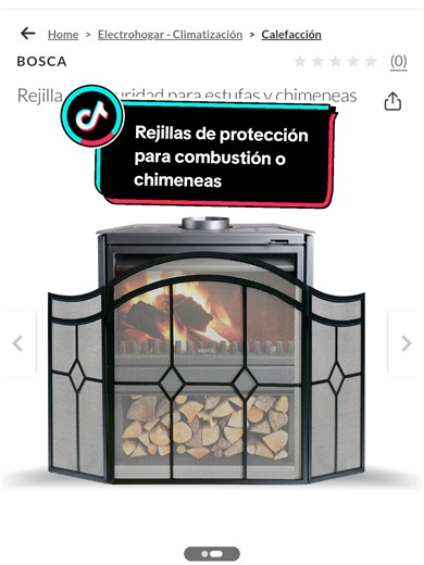 #BOSCA #RejilladeProteccion #sodimactrends #HOGAR #fyp Compatible con estufas y chimeneas Nuestra rejilla de seguridad se adapta tanto a estufas como a chimeneas, brindando una protección efectiva sin afectar la estética ni el rendimiento de su sistema de calefacción. Malla protectora Equipada con una malla resistente, la rejilla protege contra chispas y el calor intenso, garantizando una experiencia segura al prevenir la dispersión de partículas incandescentes. Fácil de instalar y ajustar Graci