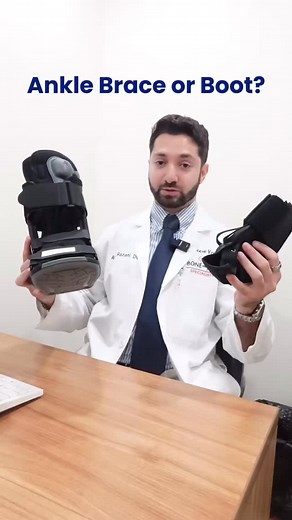 52 reactions · 4 comments | One of the most common injuries is twisting or spraining an ankle. However that can sometimes lead to a fractured ankle as well, in which an ankle boot may become necessary for stability and to help healing. . | New York Bone & Joint Specialists | Facebook