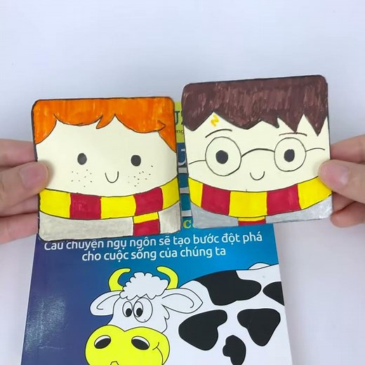 How to make Harry Potter corner bookmarks - Make DIY Bookmarks at Home - Origami Bookmark