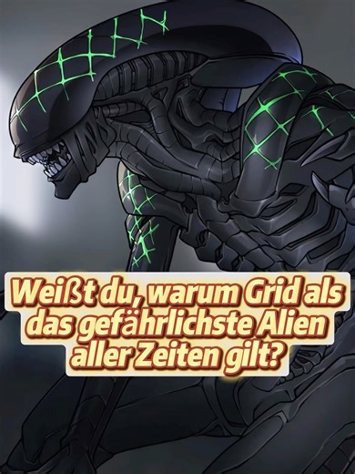 Weißt du, warum Grid als das gefährlichste Alien aller Zeiten gilt?#fyp #filme #alien #predator