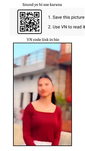 New VN Video Editing QR Template | VN Video editor QR code | VN Video Editing Tutorial 2026 #vncode