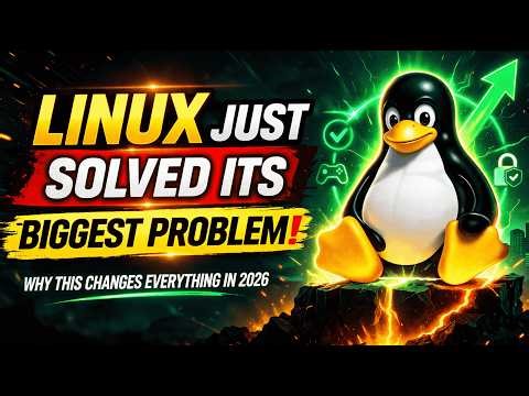 Linux Just Solved Its Biggest Problem 🚀 Why This Changes Everything in 2026