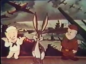 Bugs Bunny and the Warner's gang ask the American people to buy war bonds to help keep the war effort going. An old WW2 propaganda film. REMEMBER this was made in the 1940's so expect some shenanigans. | Shattered Citadel