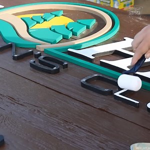 5.9K views · 54 reactions | Using 100 Year Old Barn Wood and MDO plywood I build a new professional looking sign for my friend at Pine Hill Sportsman's Club. I cut the letters out of the MDO and paint them for that nice raised letter look. | Third Coast Craftsman | Facebook