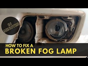 How to Replace the Fog lamp assembly on Suzuki Swift | DIY