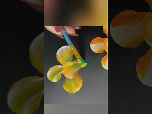 Acrylic Painting for Beginners: Simple Flower Technique